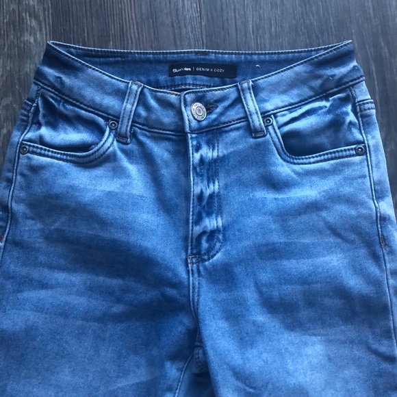 Women’s Bluenotes Lined High Rise Jeggings Sz 25 - Picture 2 of 5